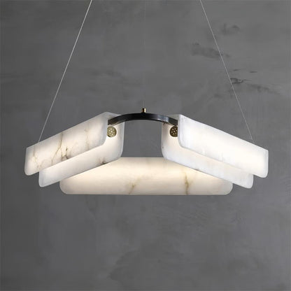 Delia Alabaster Chandelier