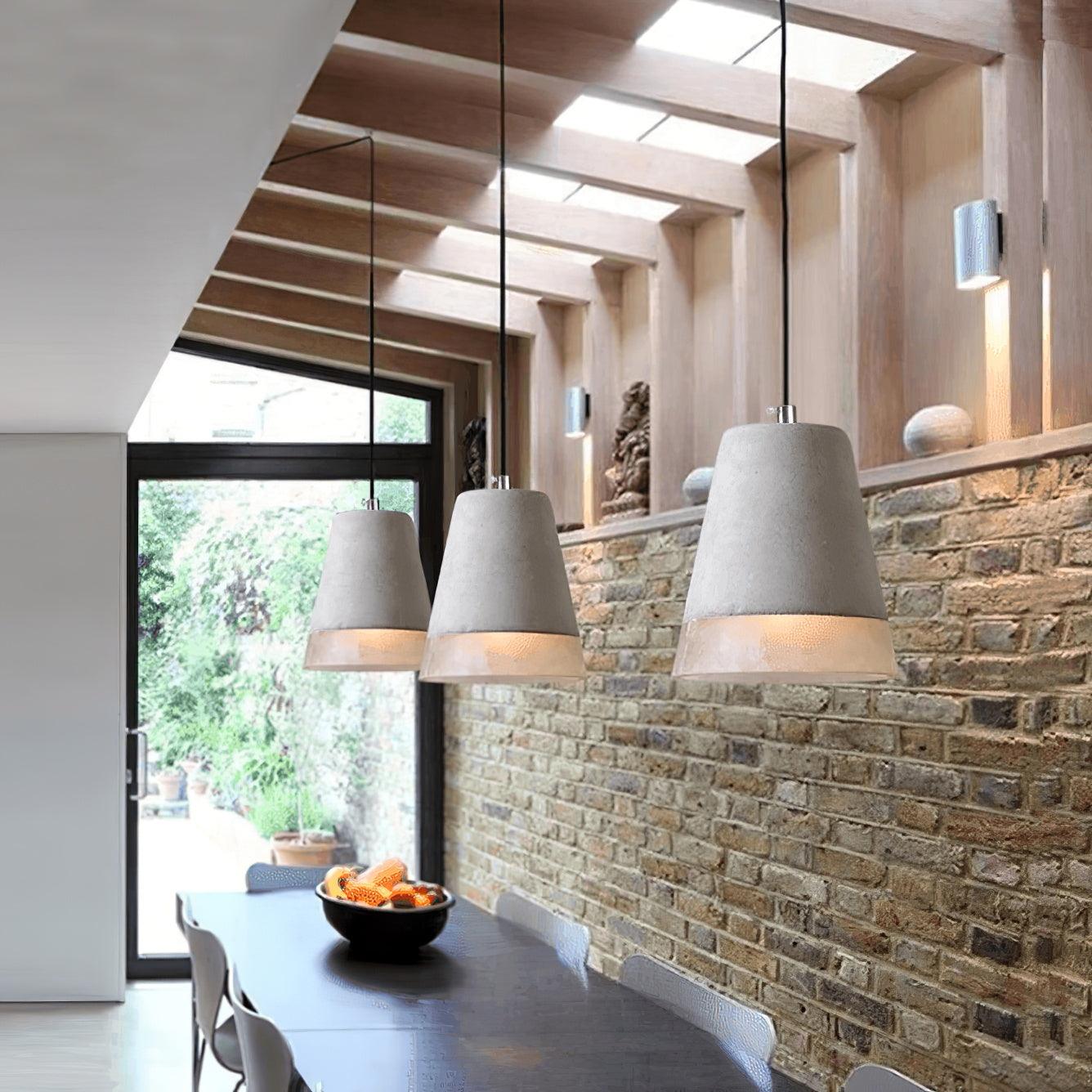 Delia Cement Pendant Light