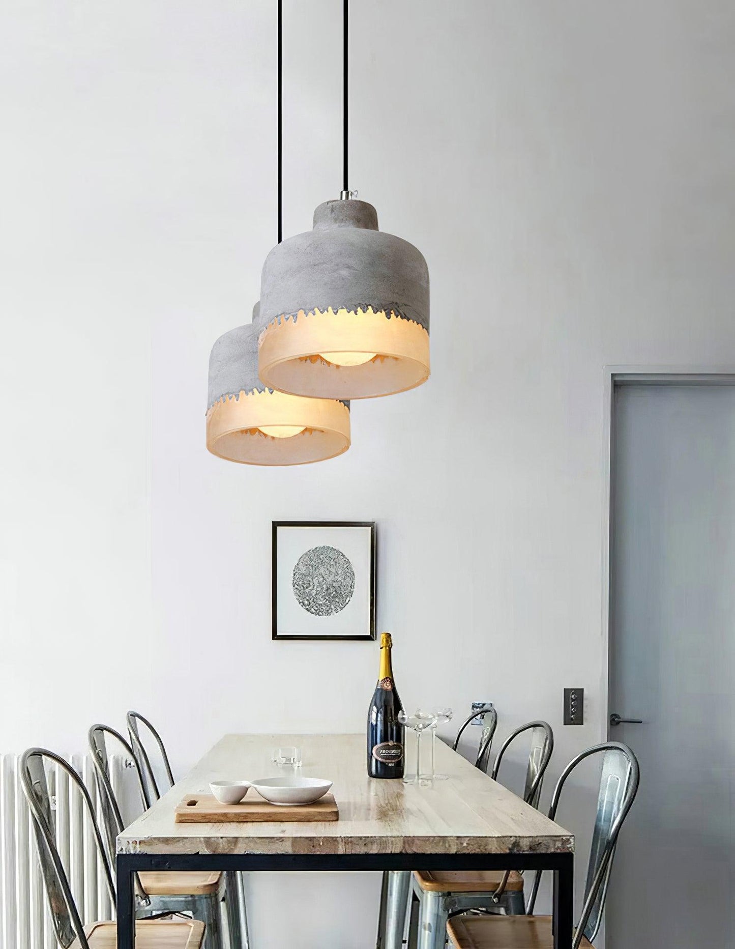 Delia Cement Pendant Light