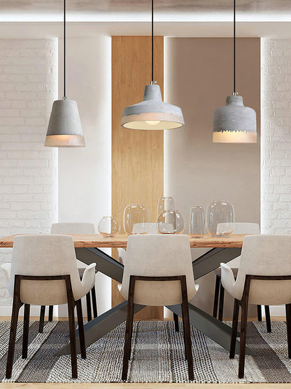 Delia Cement Pendant Light