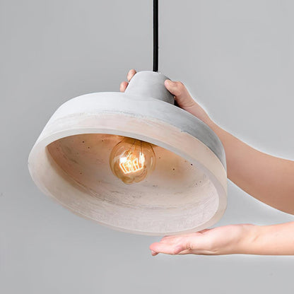 Delia Cement Pendant Light