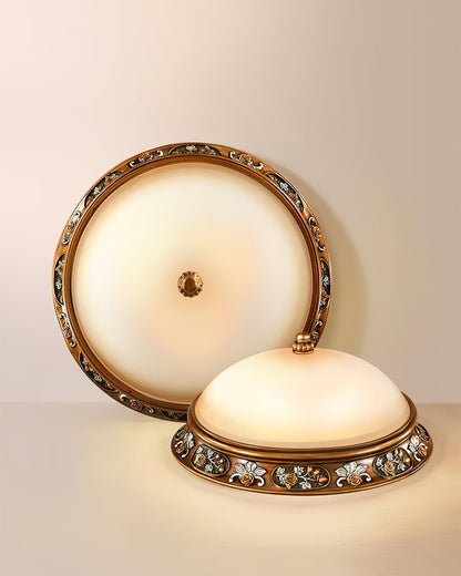 Deltana Resin Recessed Ceiling Light