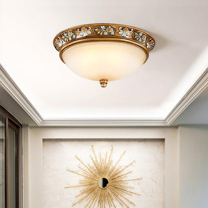 Deltana Resin Recessed Ceiling Light