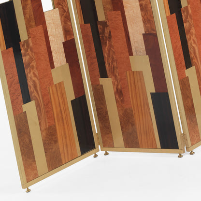 Designer Art Deco Inspired Brass Dressing Screen