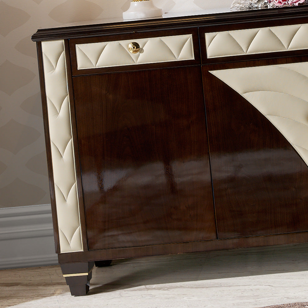 Designer High End Art Deco Inspired Buffet Sideboard