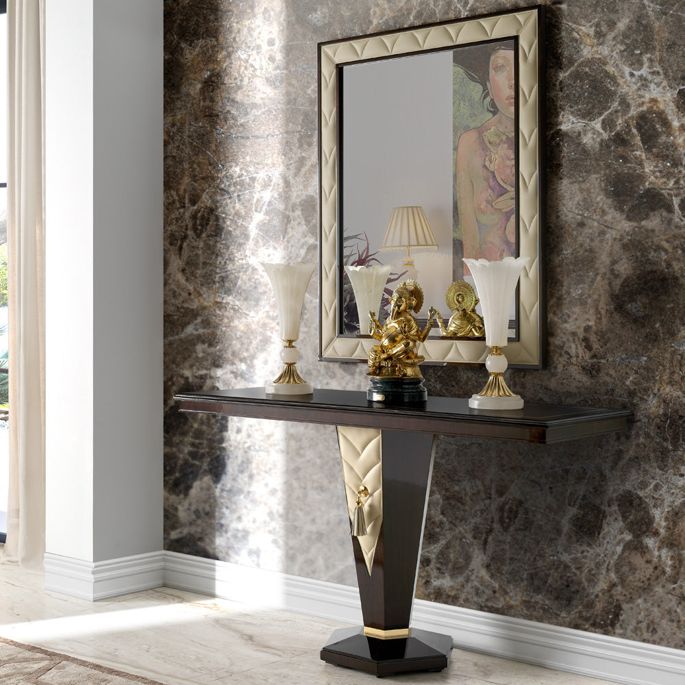 Designer High End Art Deco Inspired Console Table