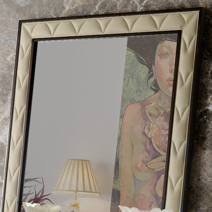 Designer High End Art Deco Inspired Console And Mirror Set