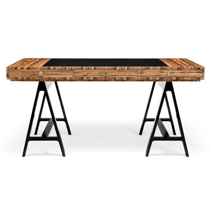 High End British Designer Contemporary Trestle Desk