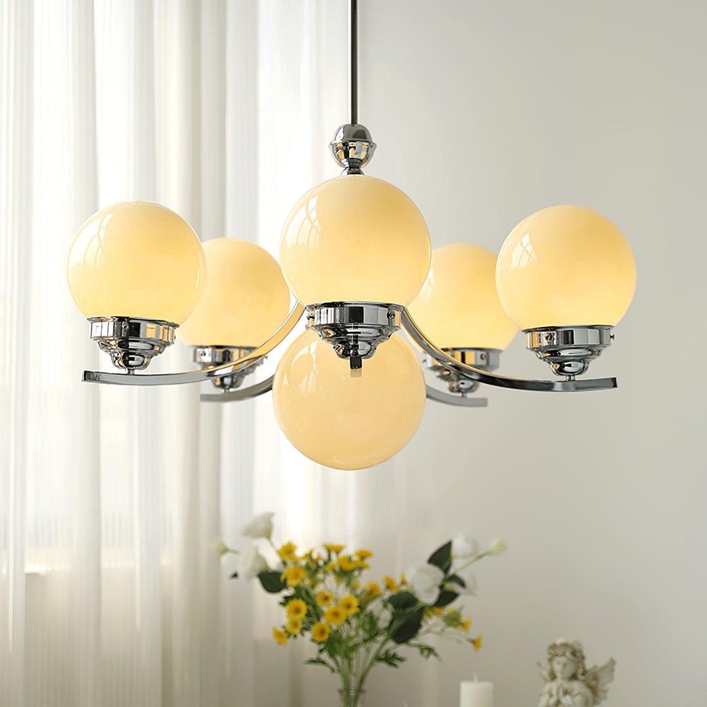 Dewdrop Globe Chandelier