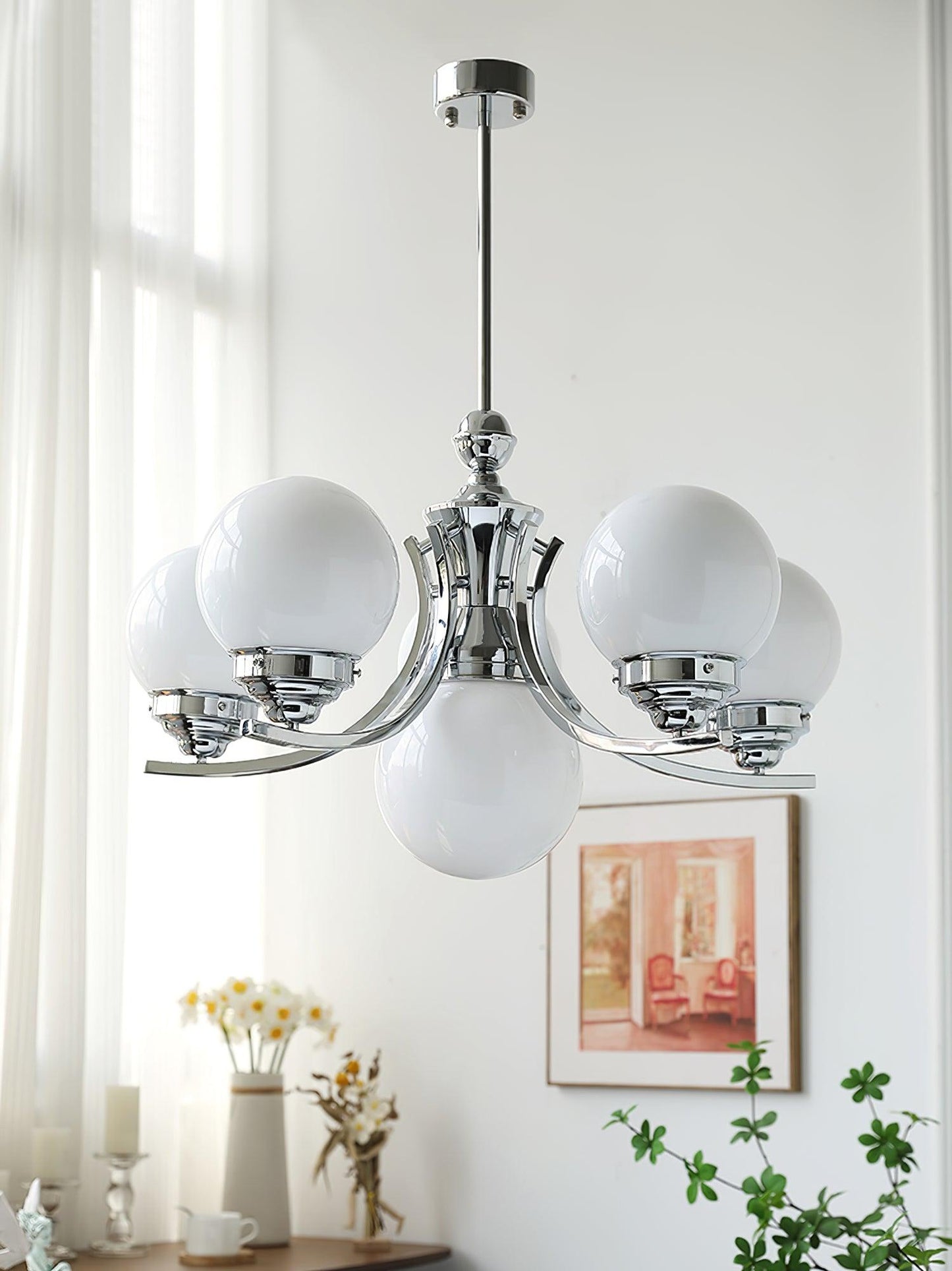 Dewdrop Globe Chandelier