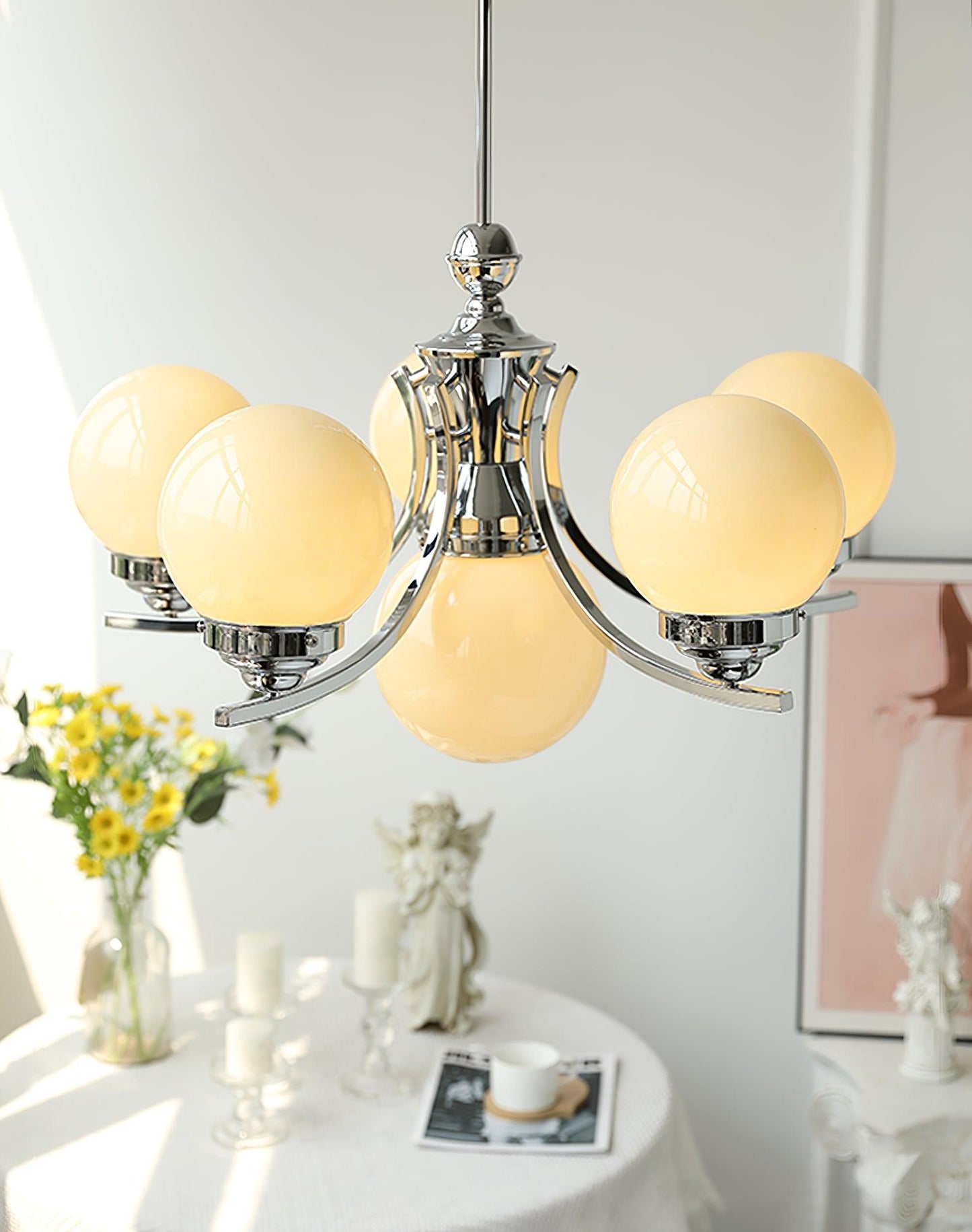 Dewdrop Globe Chandelier