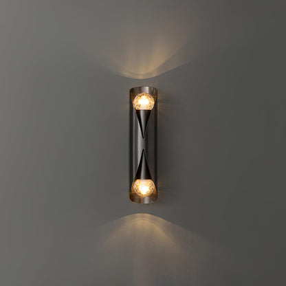 Diamonds Brass Wall Lamp