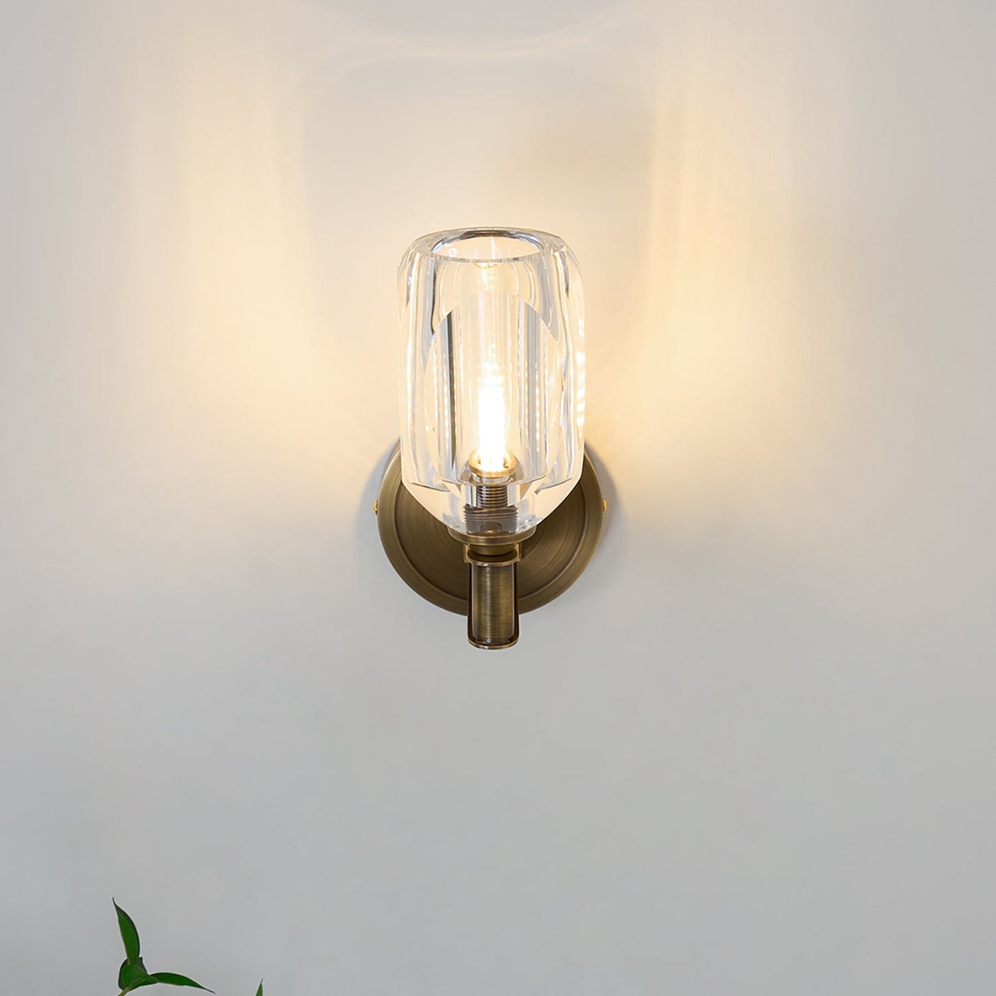 Diamond Crystal Sconce