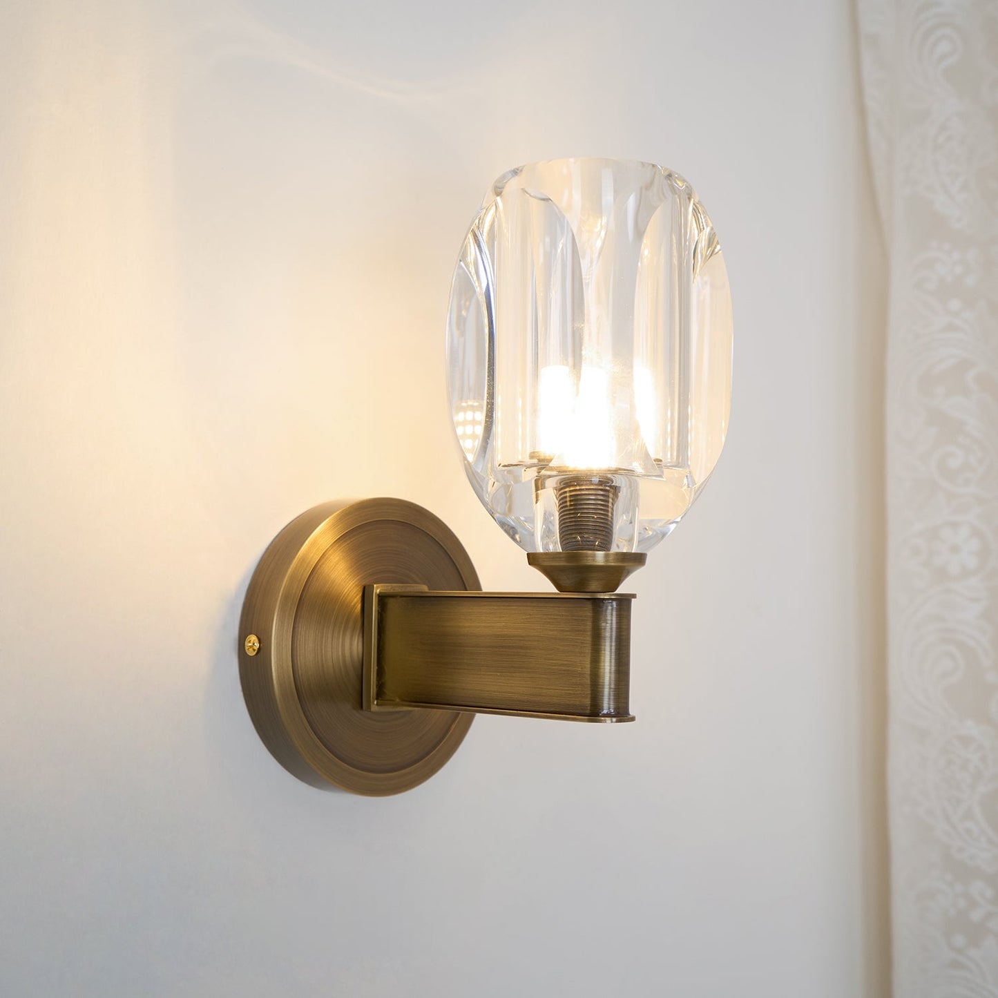 Diamond Crystal Sconce