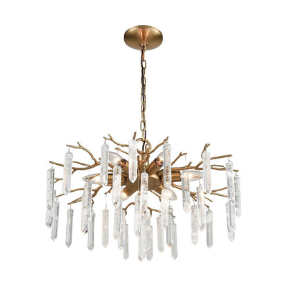 Dimond Lighting Kvist 22 Inch 6 Light Mini Chandelier Cp133592