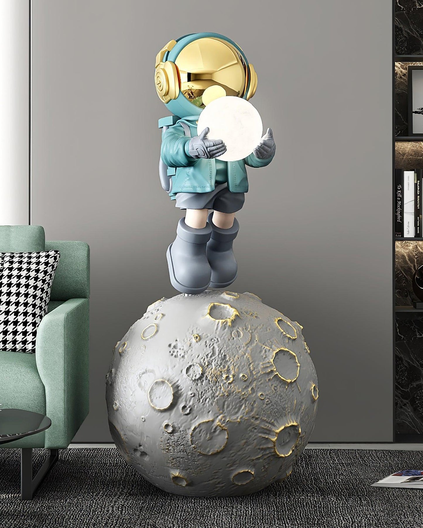 Diver Astronaut Built-in Battery Floor Lamp