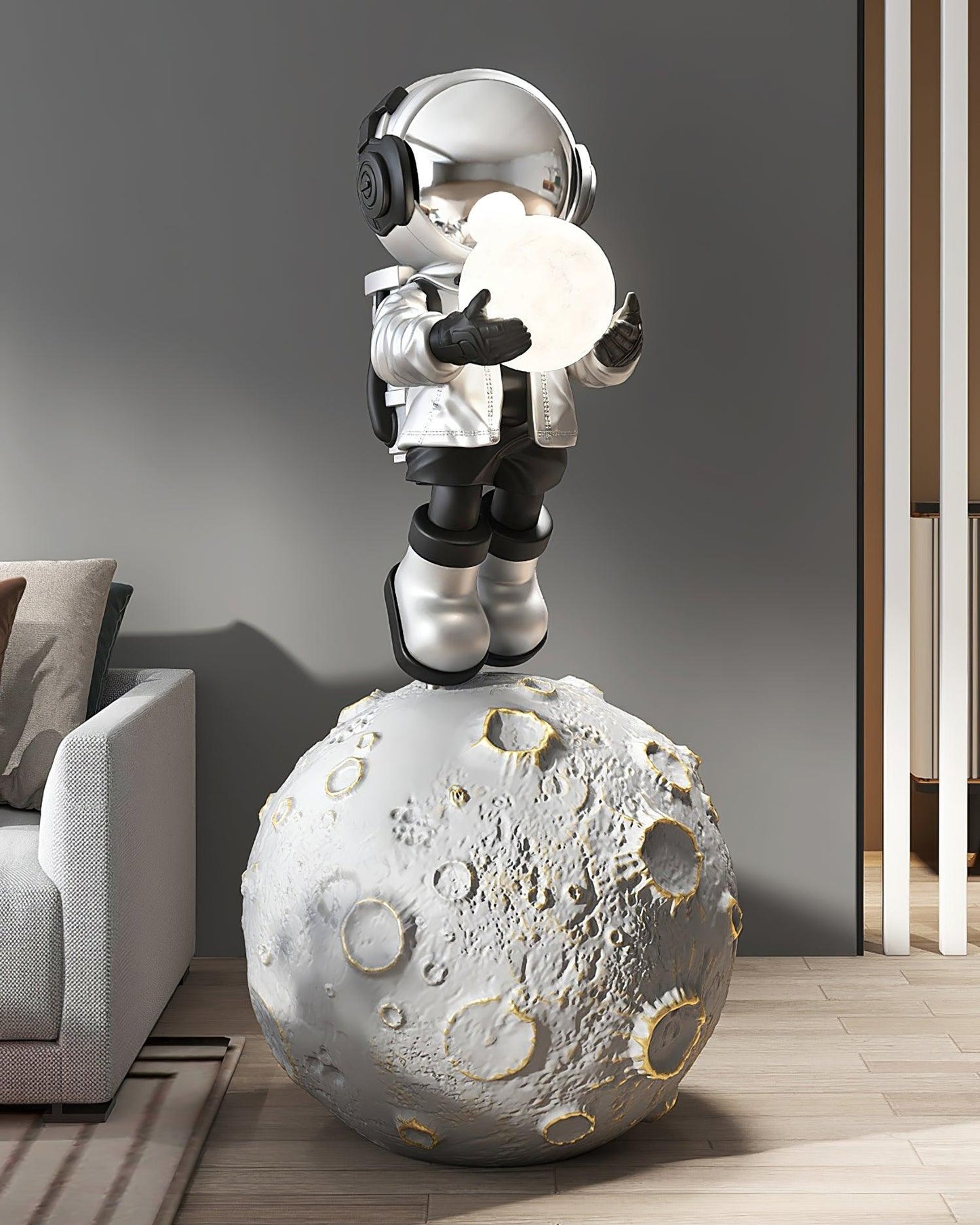 Diver Astronaut Built-in Battery Floor Lamp