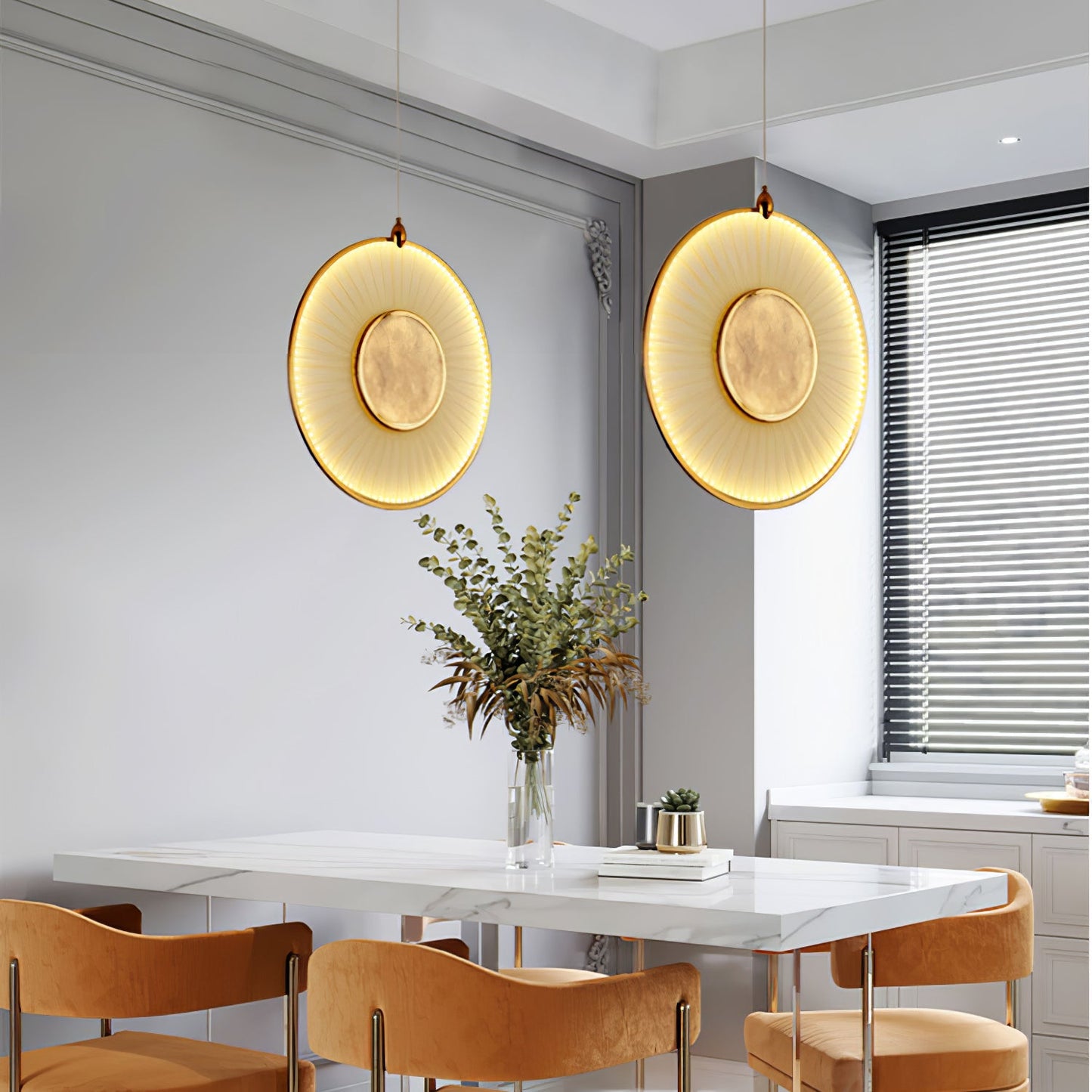 Dix Heures Pendant Light