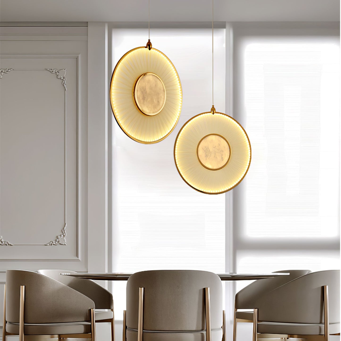 Dix Heures Pendant Light