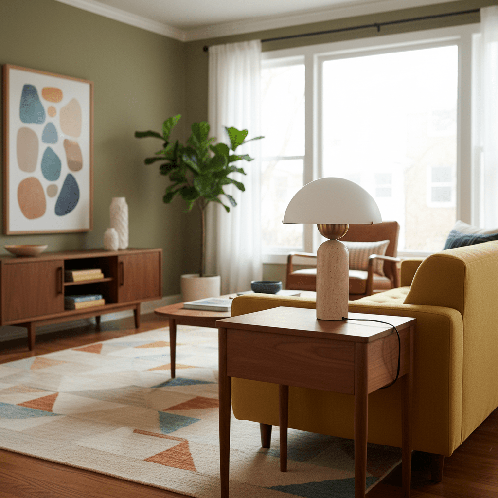 Dome Mushroom Table Lamp