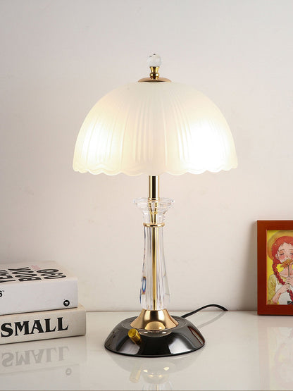 Domed Glass Table Light