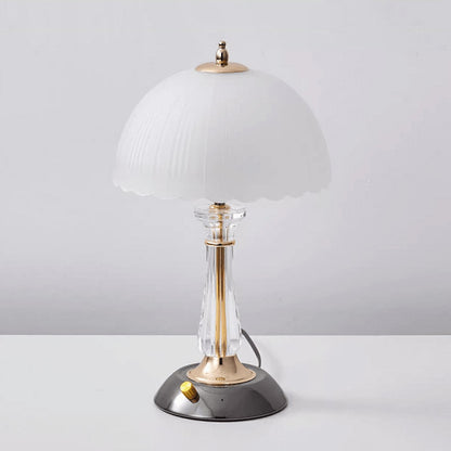 Domed Glass Table Light