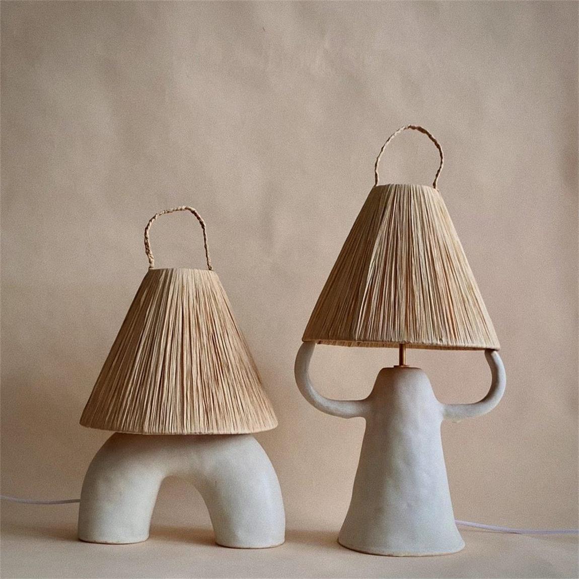 Horns Ceramic Reading light Table Lamp