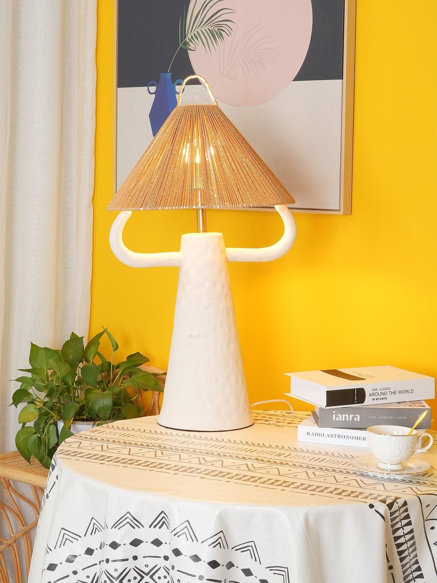 Horns Ceramic Reading light Table Lamp