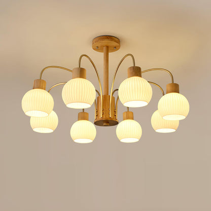 Donnelly Wooden Chandelier