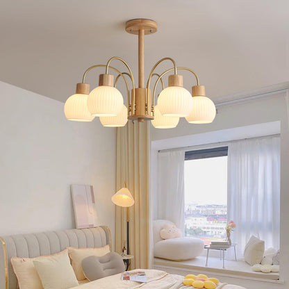 Donnelly Wooden Chandelier