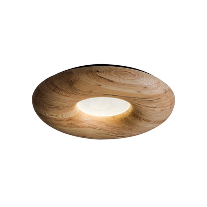 Donut Wood Ceiling Light