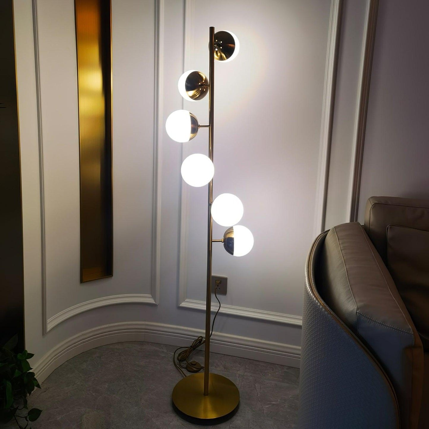 Doppler LED Floor-standing Lamp Tree Lamp