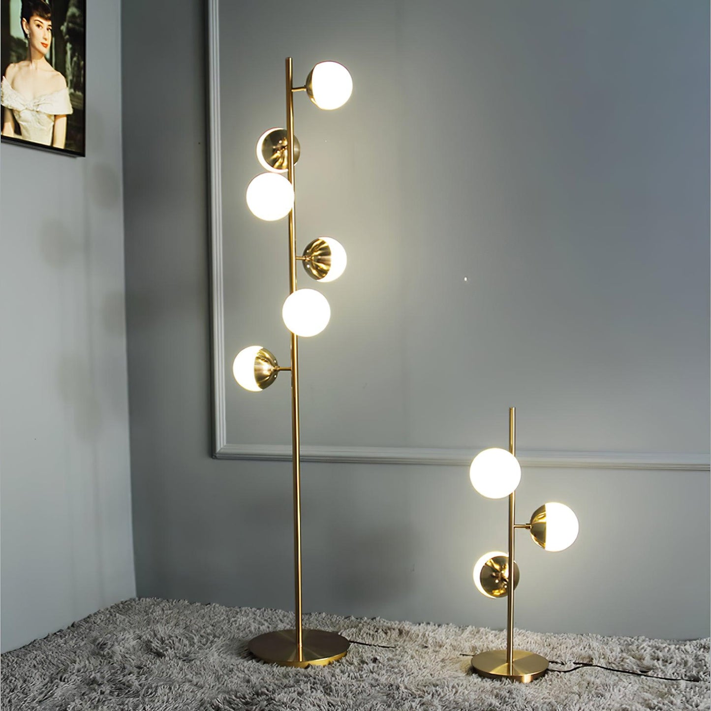 Doppler LED Floor-standing Lamp Tree Lamp