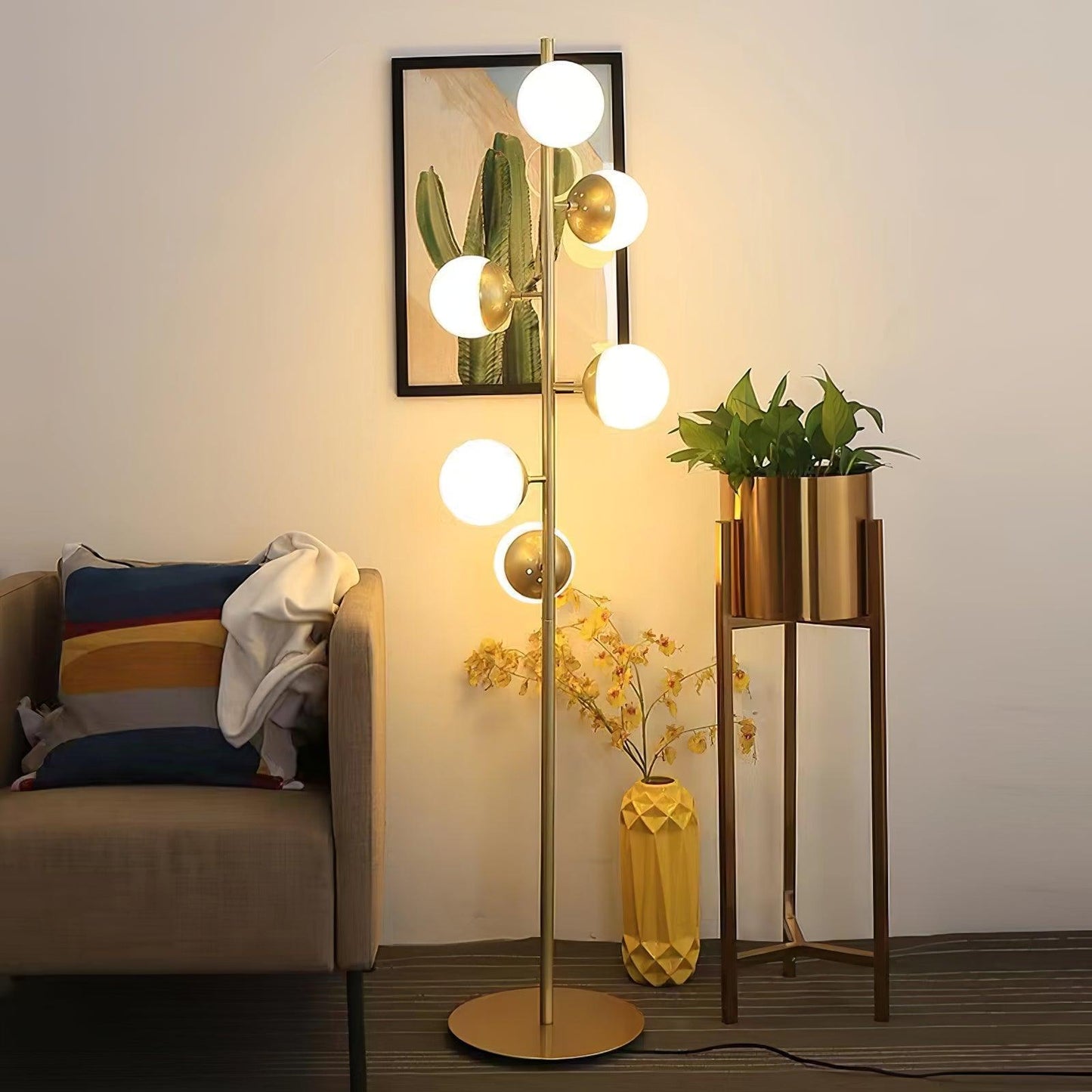 Doppler LED Floor-standing Lamp Tree Lamp