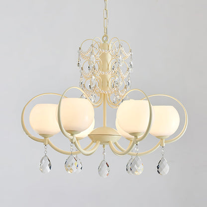 Doria Crystal Crown Chandelier