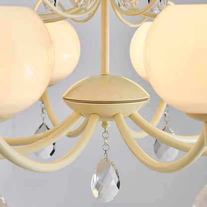 Doria Crystal Crown Chandelier