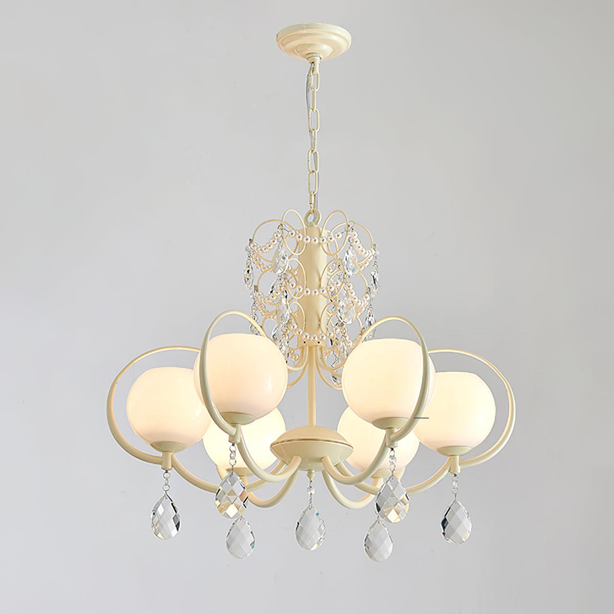 Doria Crystal Crown Chandelier