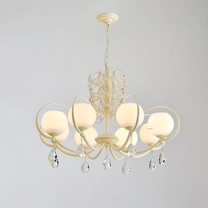 Doria Crystal Crown Chandelier