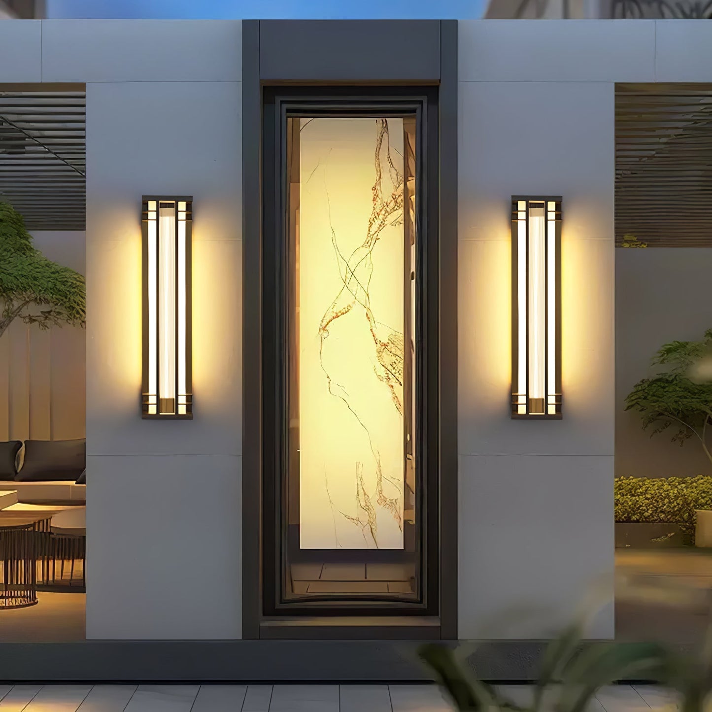 Double Axis Outdoor Wall-mounted light Wall Lamp