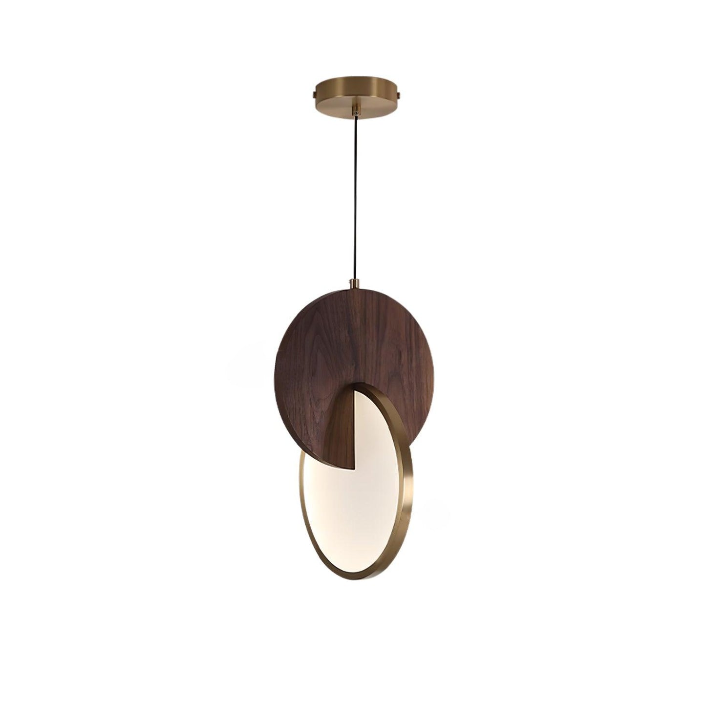 Double Disk Hanging light Pendant Lamp