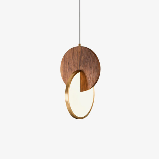 Double Disk Hanging light Pendant Lamp