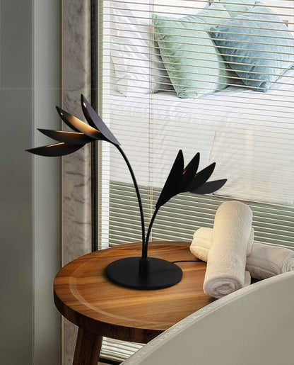 Double Leaf Side table lamp Table Lamp