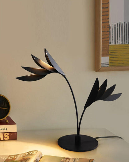 Double Leaf Side table lamp Table Lamp