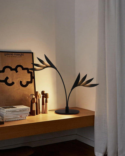 Double Leaf Side table lamp Table Lamp