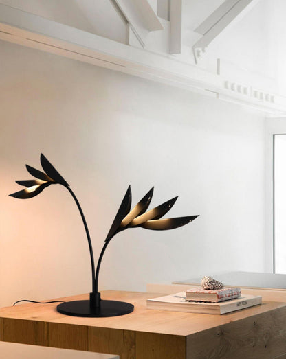 Double Leaf Side table lamp Table Lamp