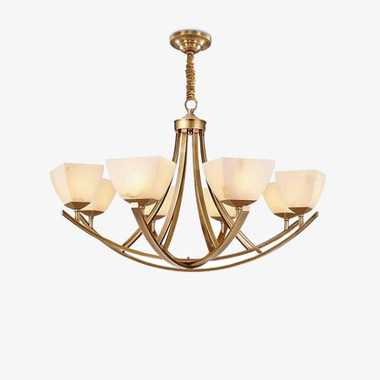 Dover Brass Ceiling fixture Chandelier