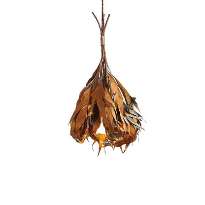 Dried Branch Leaf Houselight Pendant Lamp