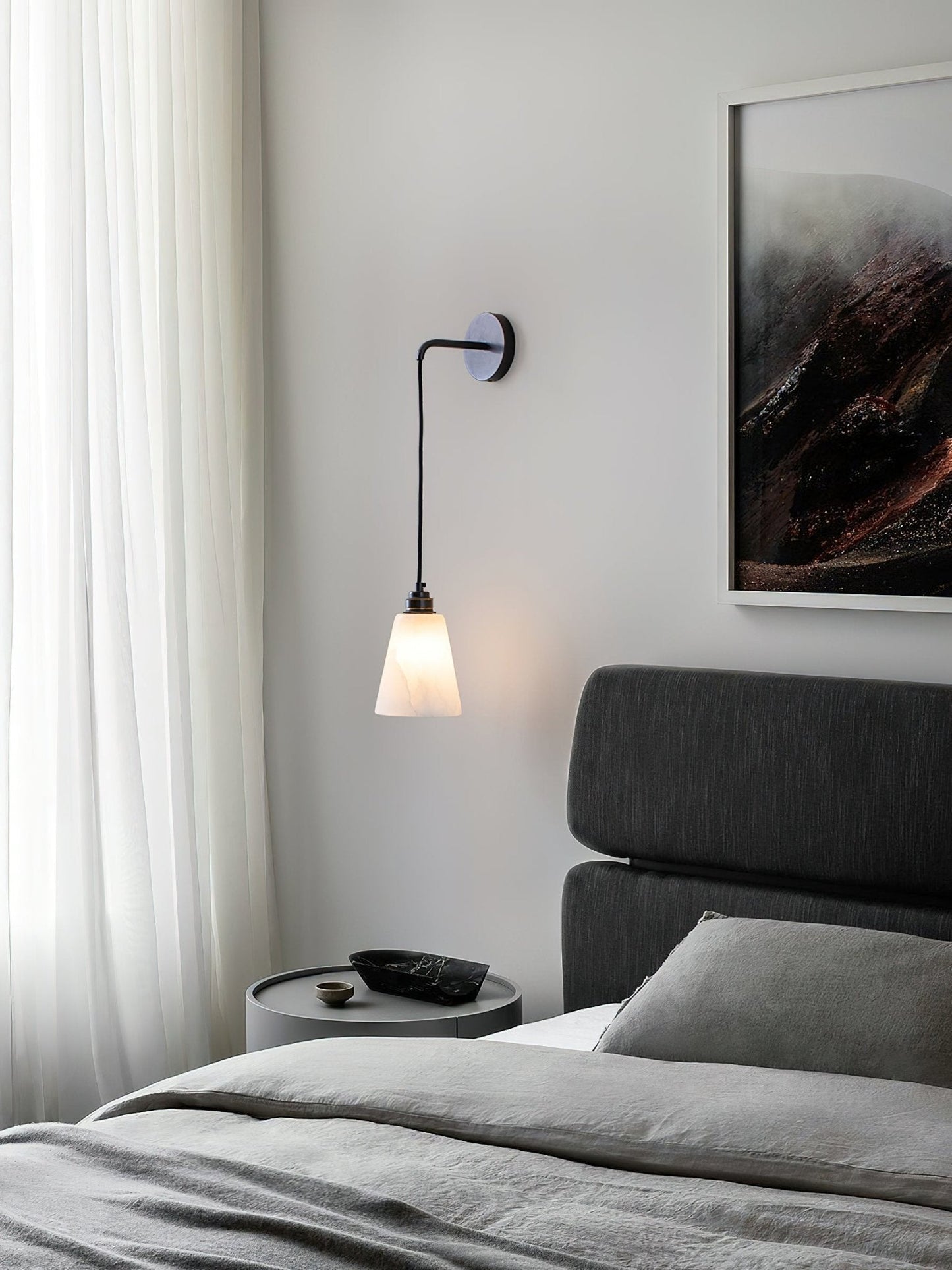 Droplet Alabaster Wall-mounted light Wall Lamp