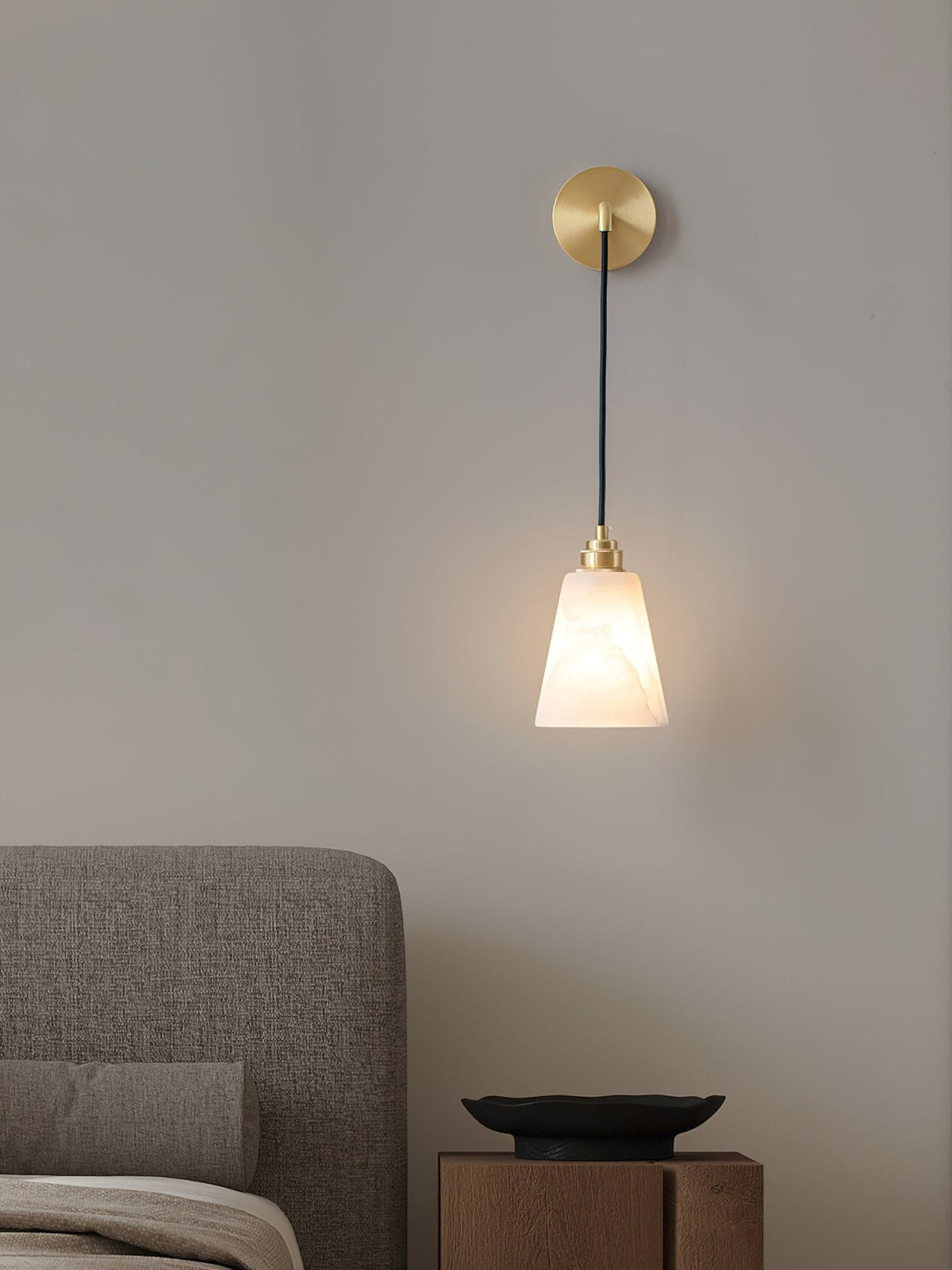 Droplet Alabaster Wall-mounted light Wall Lamp