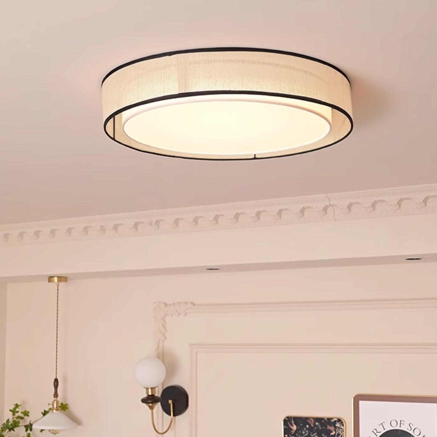 Drum Rould Ceiling light Ceiling Lamp